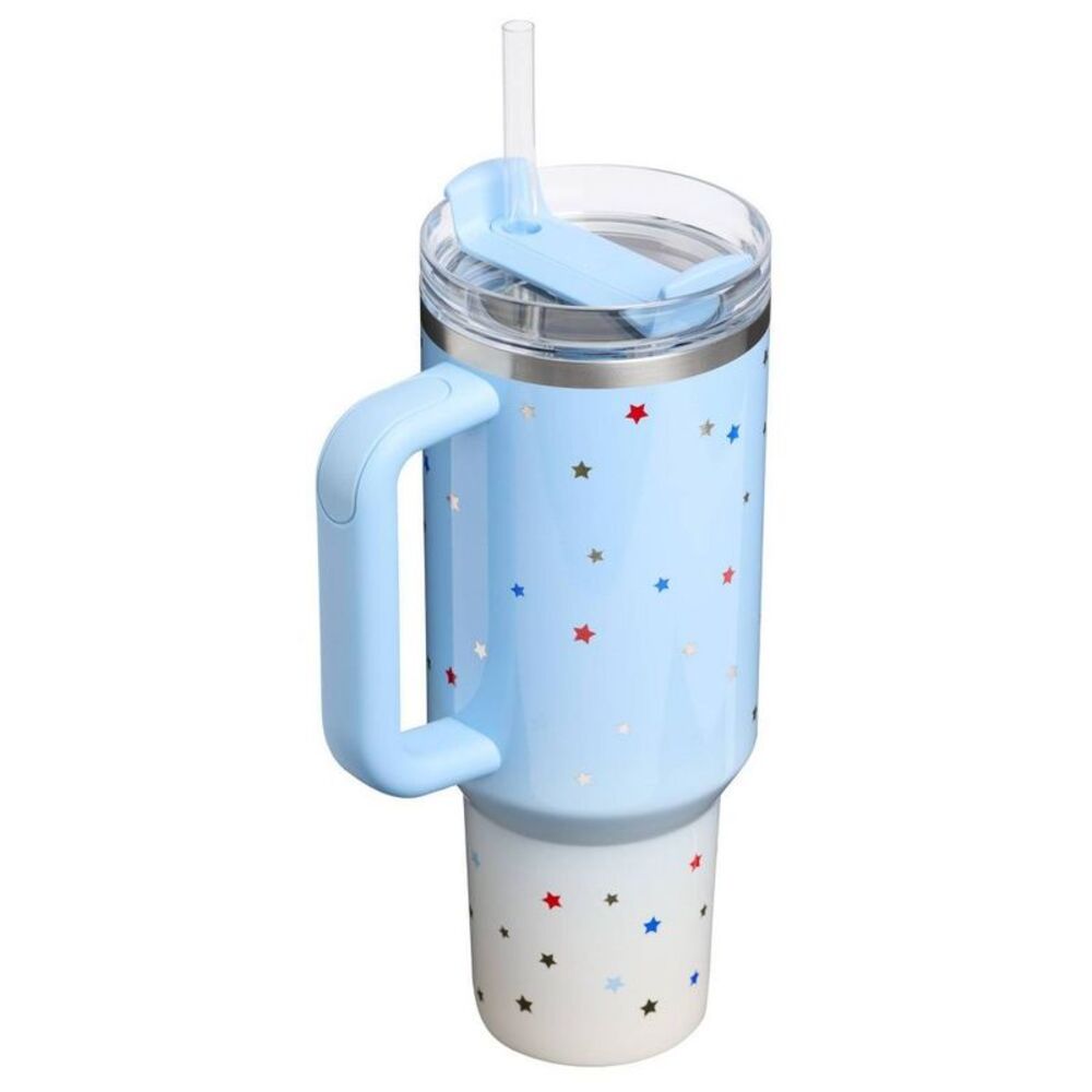 Stanley 40 oz Stainless Steel H2.0 FlowState Quencher Tumbler Ombre Starry - Picture 2 of 3